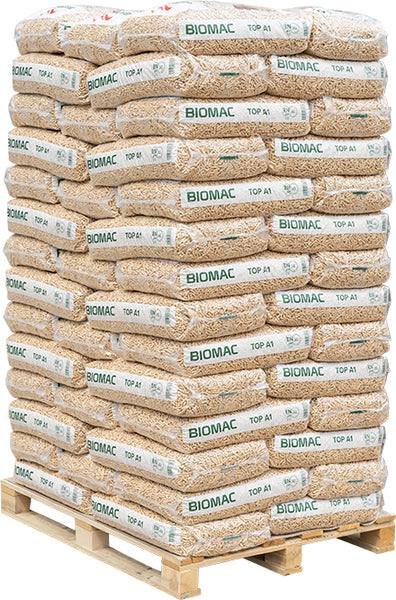 Pellet Biomac Top A1 – Bancale 70 sacchi da 15 kg