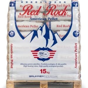 Pellet Red Rock American ENplus A1 – Bancale 70 sacchi da 15 kg