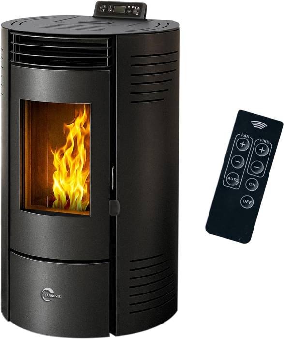 Stufa a pellet Sannover con telecomando