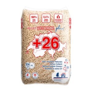 Pellet +26 – Conifere – Bancale 70 sacchi da 15 kg